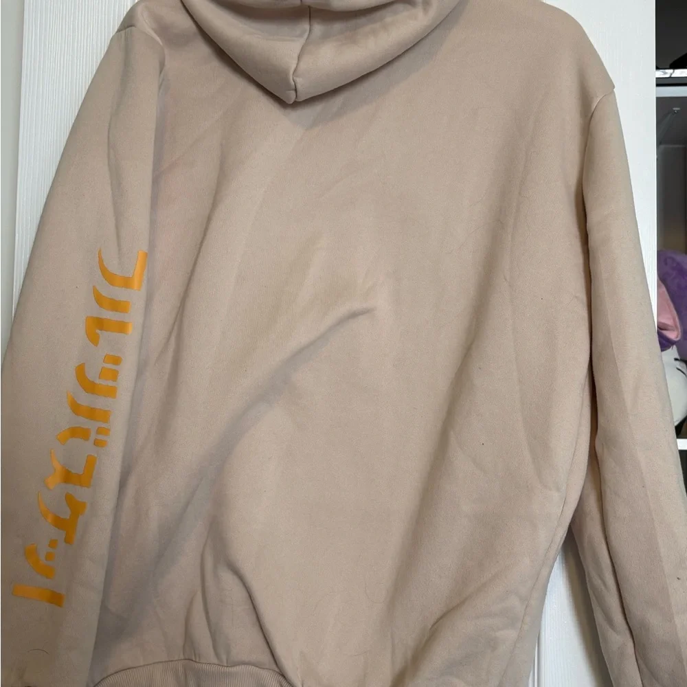 Fruits Basket Hoody Beige Cute Cat & Friends Graphic Hoodie - Beige